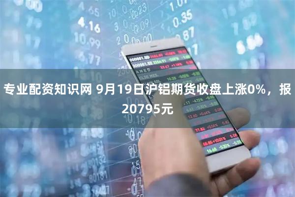 专业配资知识网 9月19日沪铝期货收盘上涨0%，报20795元