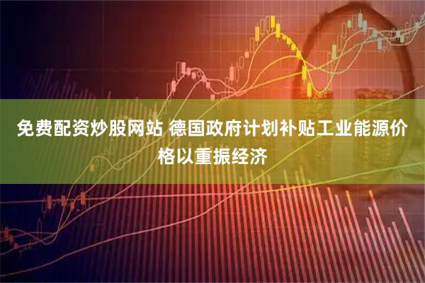 免费配资炒股网站 德国政府计划补贴工业能源价格以重振经济